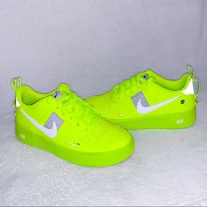 Nike Air Force 1 Lv8 Utility Volt Shoes